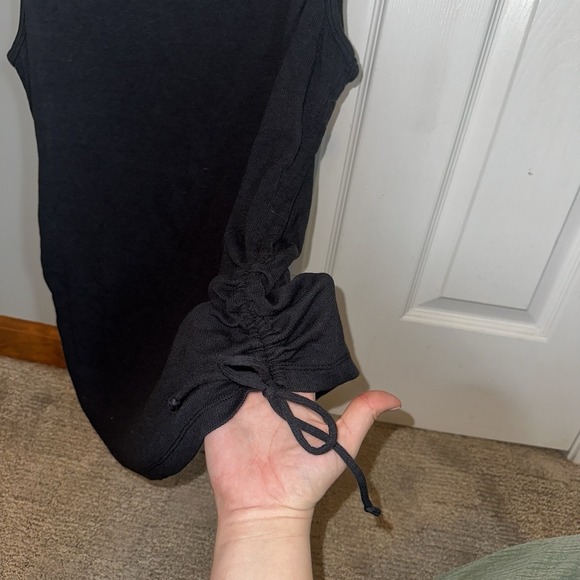 Harley-Davidson Women's Black Eagle Graphic Ruched Tank | Moto Biker Style Sz XL - Picture 8 of 13